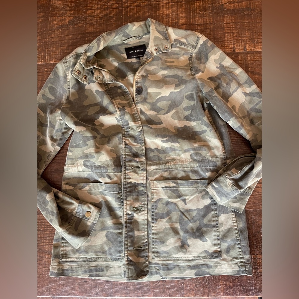 Lucky Brand Utility Jacket, size Small